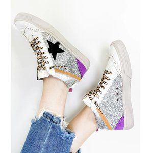ShuShop rina sparkle high tops